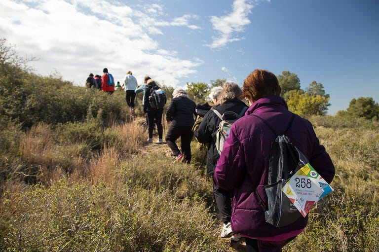Caminant sobre la Mina de l'Arquebisbe