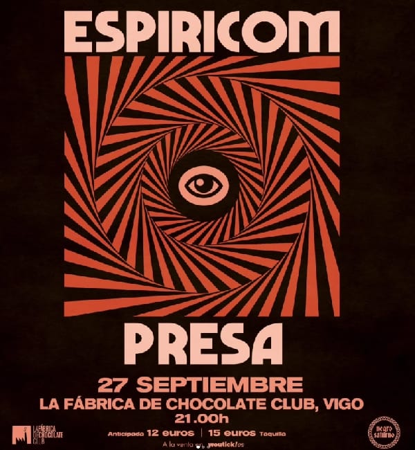 Concierto de Espiricom en Vigo