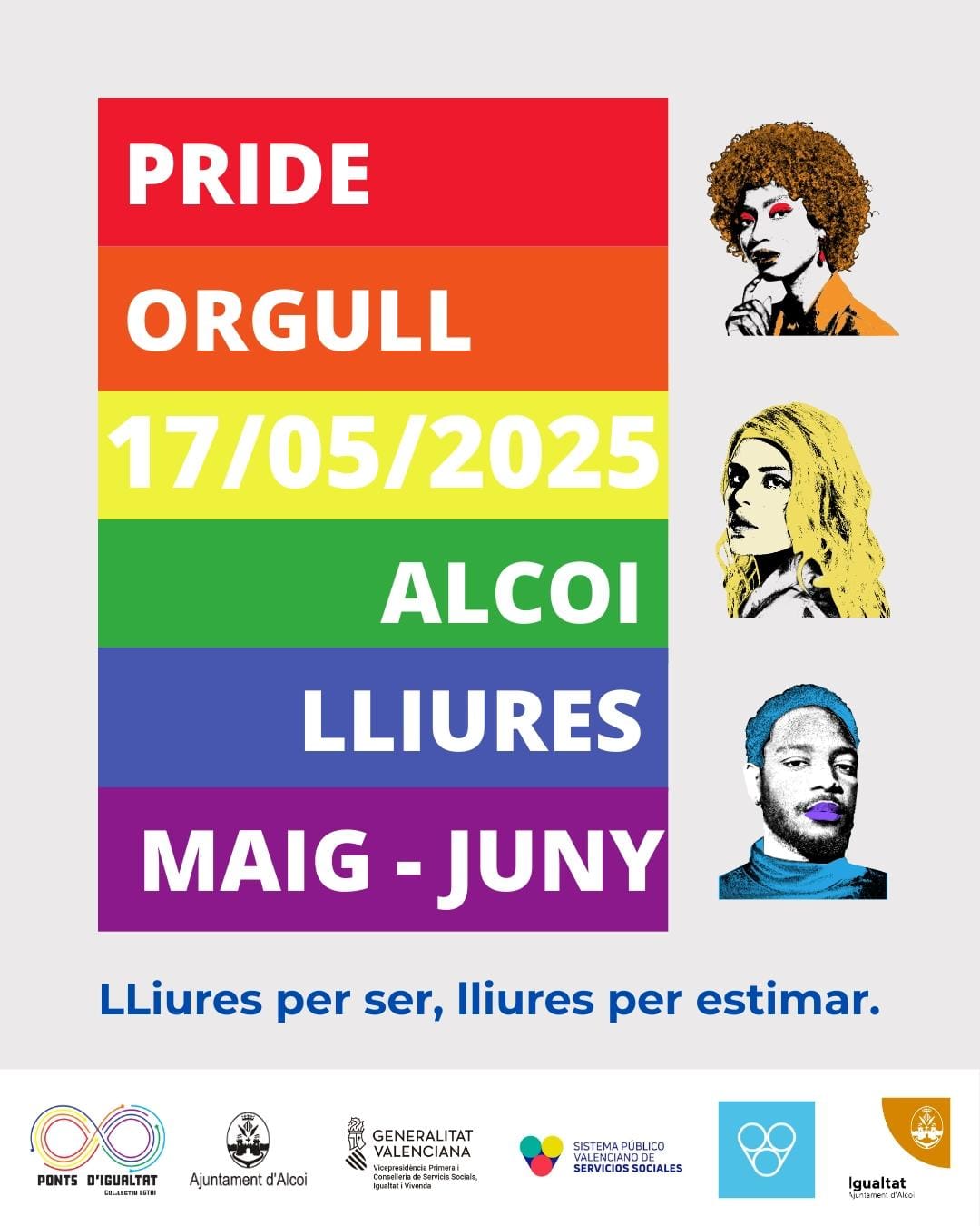 Orgull Alcoi 2025: «Taller Oficial de Pancartas del Orgull»