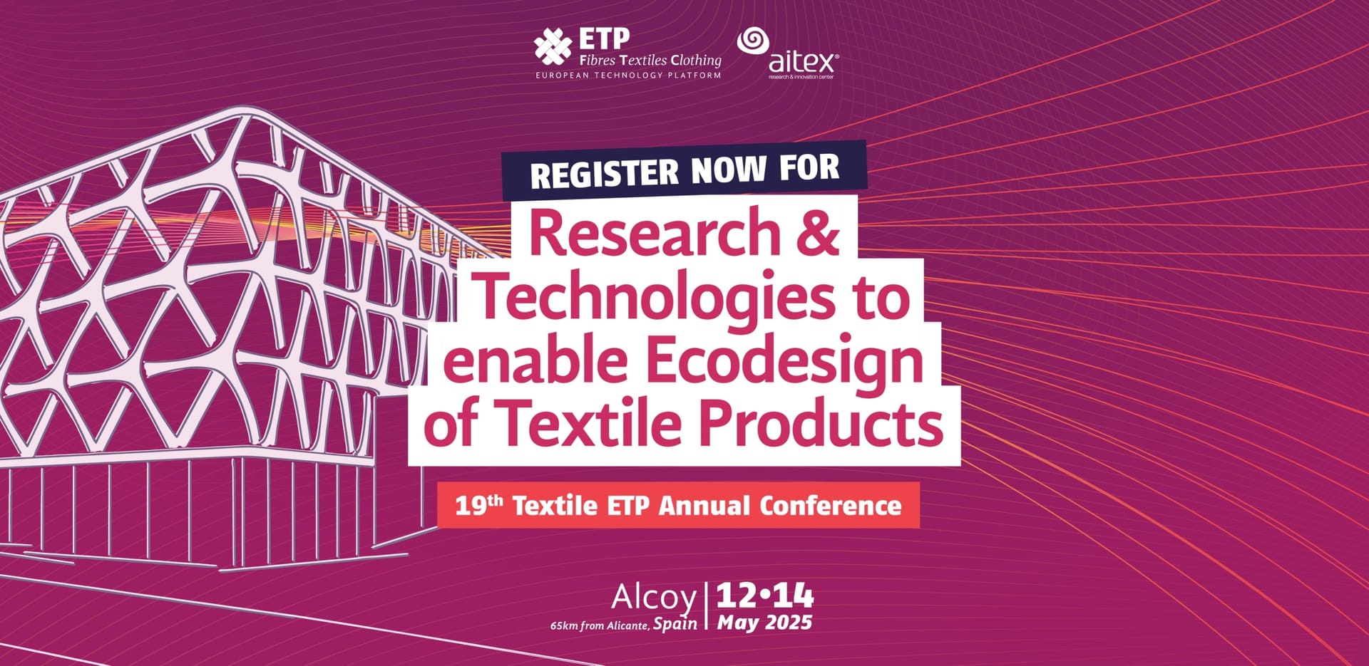Conferencia: «Investigación y Tecnologías para habilitar el Ecodiseño de Productos Textiles» Aitex
