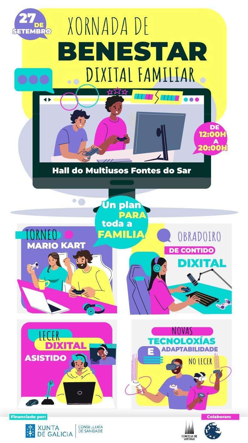 Jornada de bienestar digital familiar