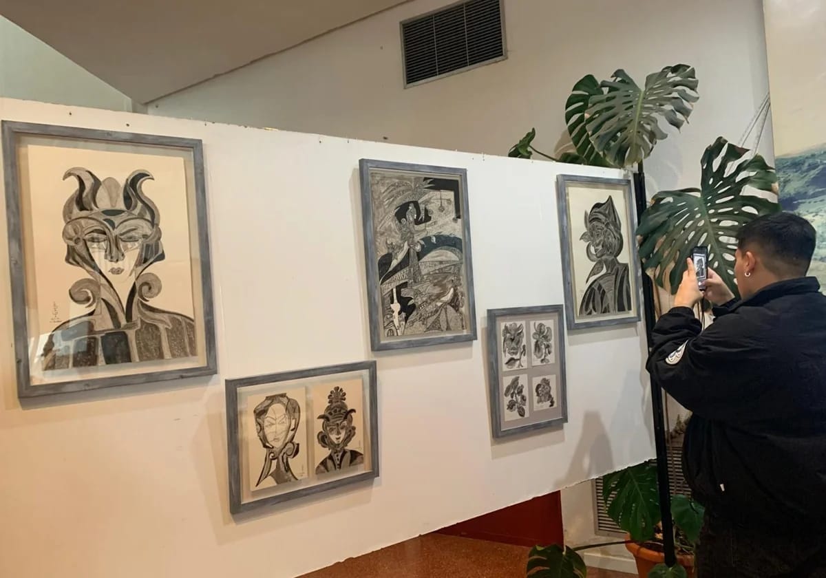 Exposición de cuadros de Suzanne Grange