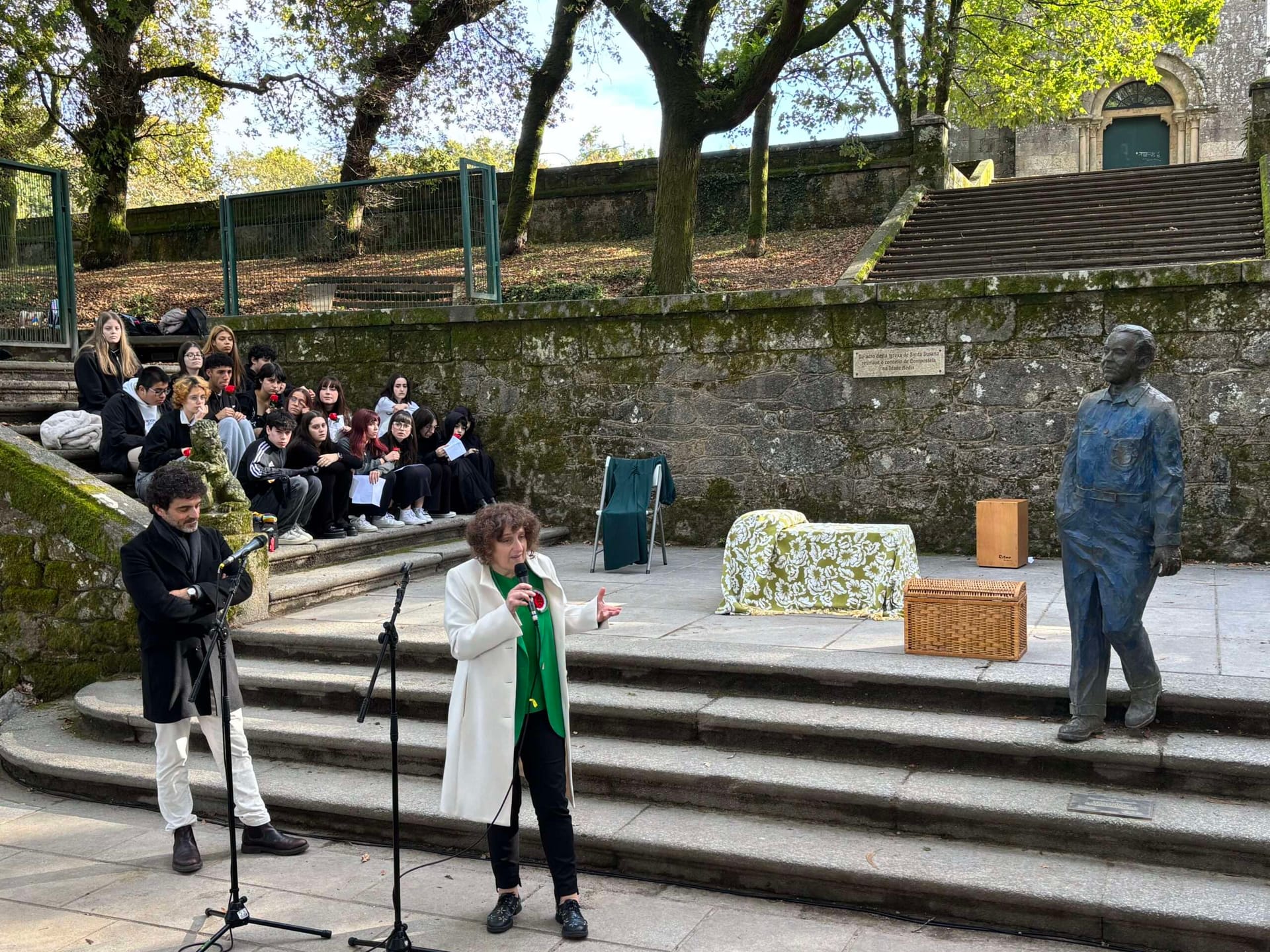 Conmemoración de la primera visita de Lorca a Galicia
