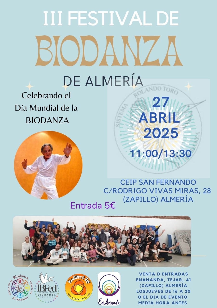III FESTIVAL DE BIODANZA DE ALMERÍA