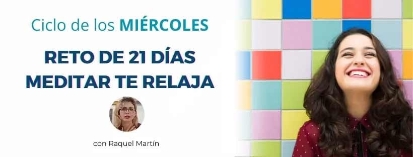 Reto de 21 días, Meditar te relaja