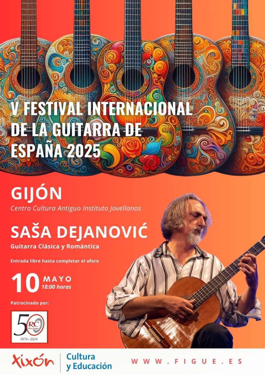 Festival Internacional de la Guitarra Española. Concierto de Sasa Dejanovic