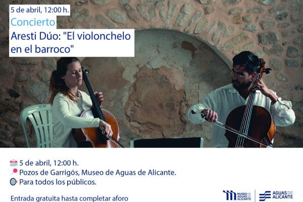 Aresti Dúo y “El violonchelo en el Barroco”