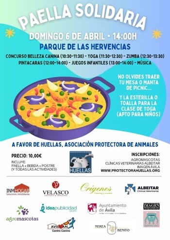 Paella solidaria a beneficio de 'Huellas'
