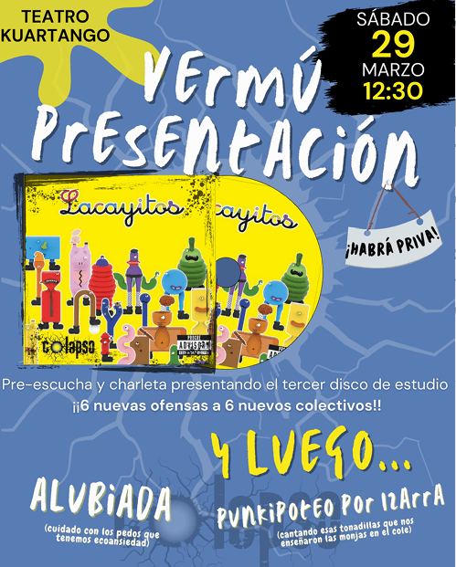 Vermú- presentación: Lacayitos
