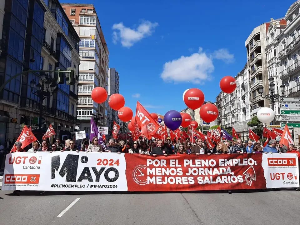 Manifestación del 1 de mayo