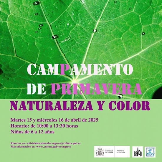 Campamento de primavera: Naturaleza y color