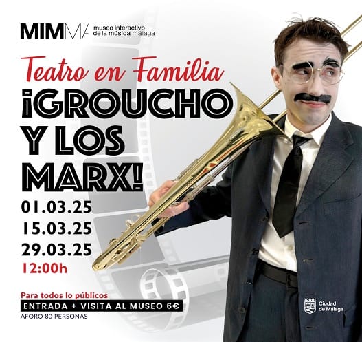 TEATRO EN FAMILIA ¡GROUCHO Y LOS MARX!