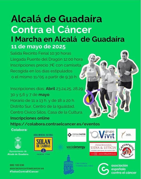 I Marcha Alcalá de Guadaíra contra el Cáncer