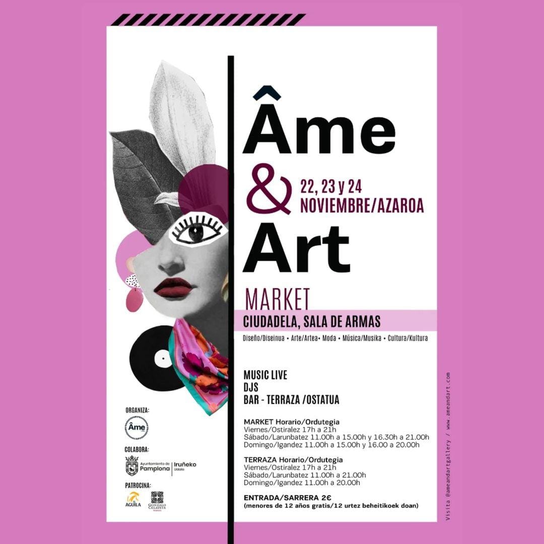 Ame & Art. Muestra de diseño y de arte