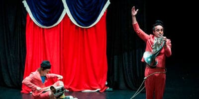 «Los Hermanos Saquetti». Espectáculo clásico en la biblioteca pública