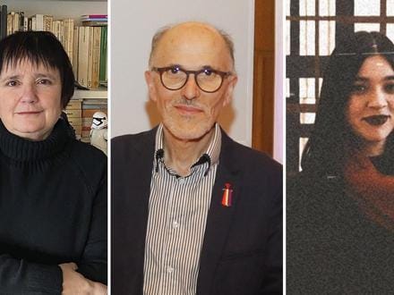 CLUB FARO: CARME VIDAL, PABLO IGLESIAS NÚÑEZ E BELÉN DIZ