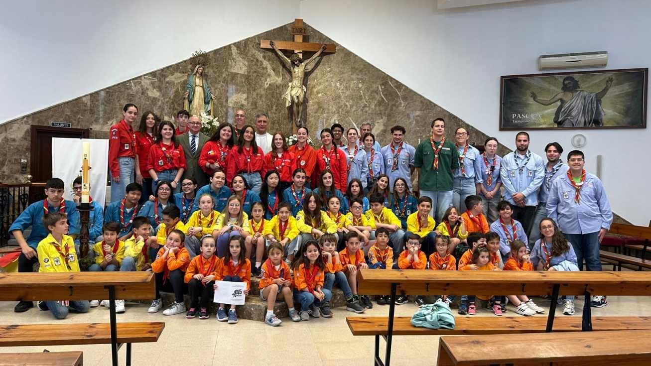 Misa del 45º aniversario del Grupo Scout San Jorge