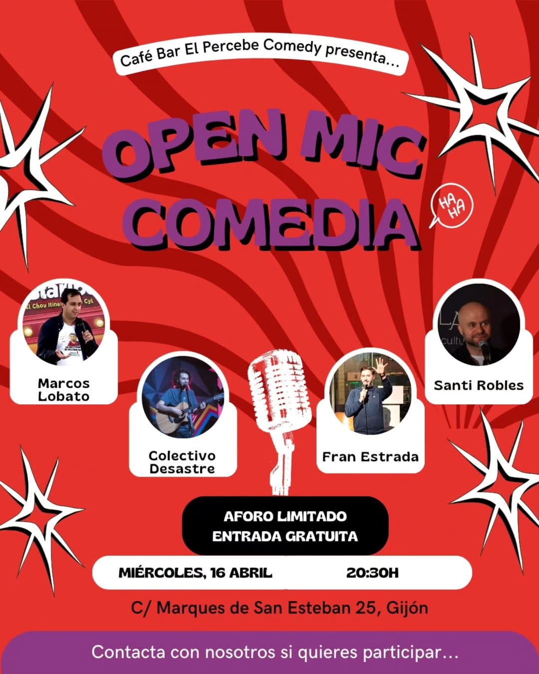 Open Mic Comedia