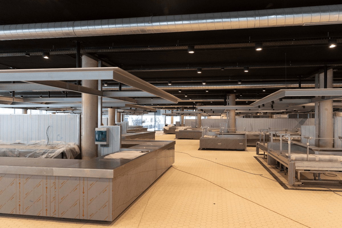 Reapertura del mercado municipal de Monte Alto