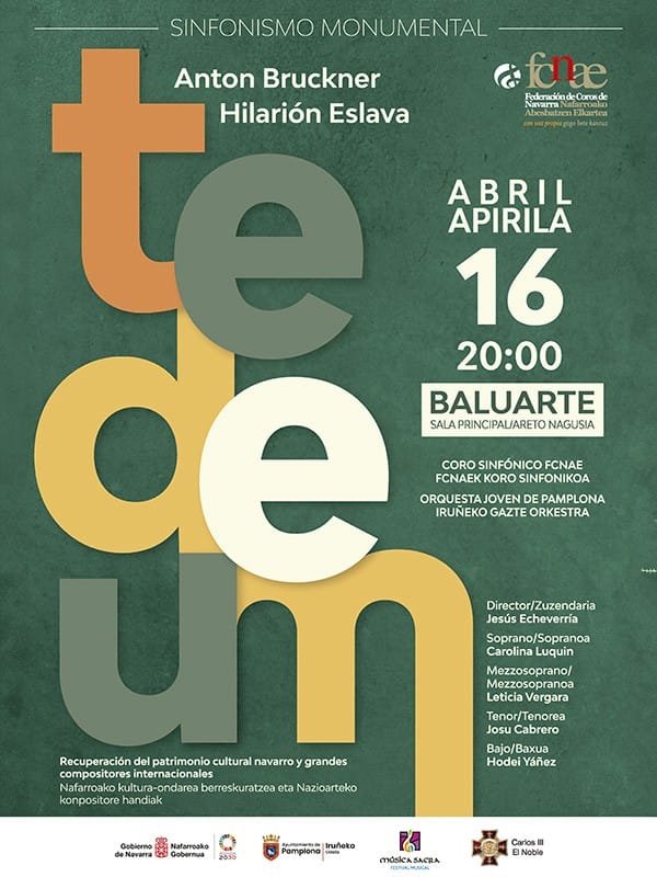 Sinfonismo Monumental TE DEUM – Eslava y Bruckner