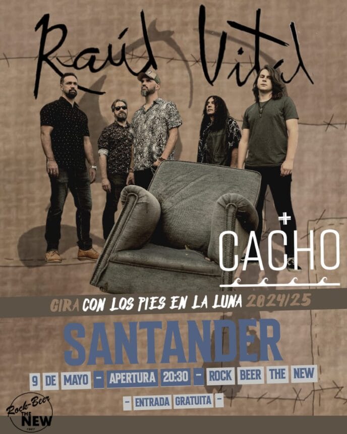 Raúl Vital, acompañado de Cacho, presenta su segundo disco, "Retales"