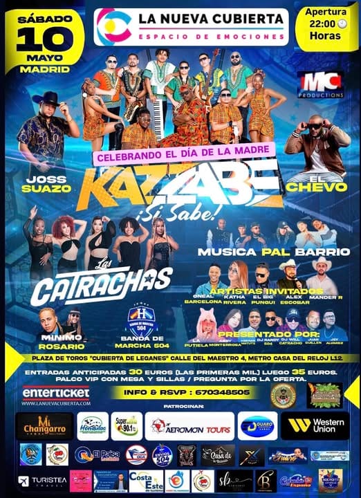 Kazzabe Leganés Fiesta Día de la Madre