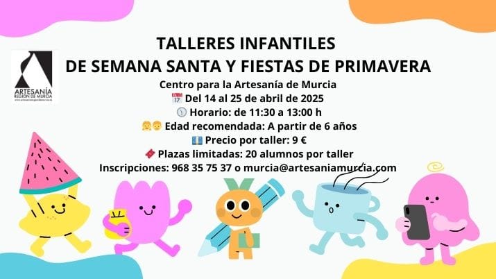 Talleres infantiles de Semana Santa y Fiestas de Primavera