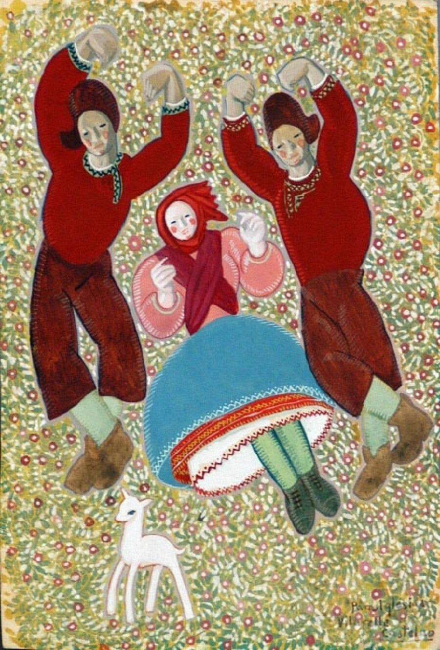 Traxes e cores de Galiza. A identidade nacional na plástica de Castelao