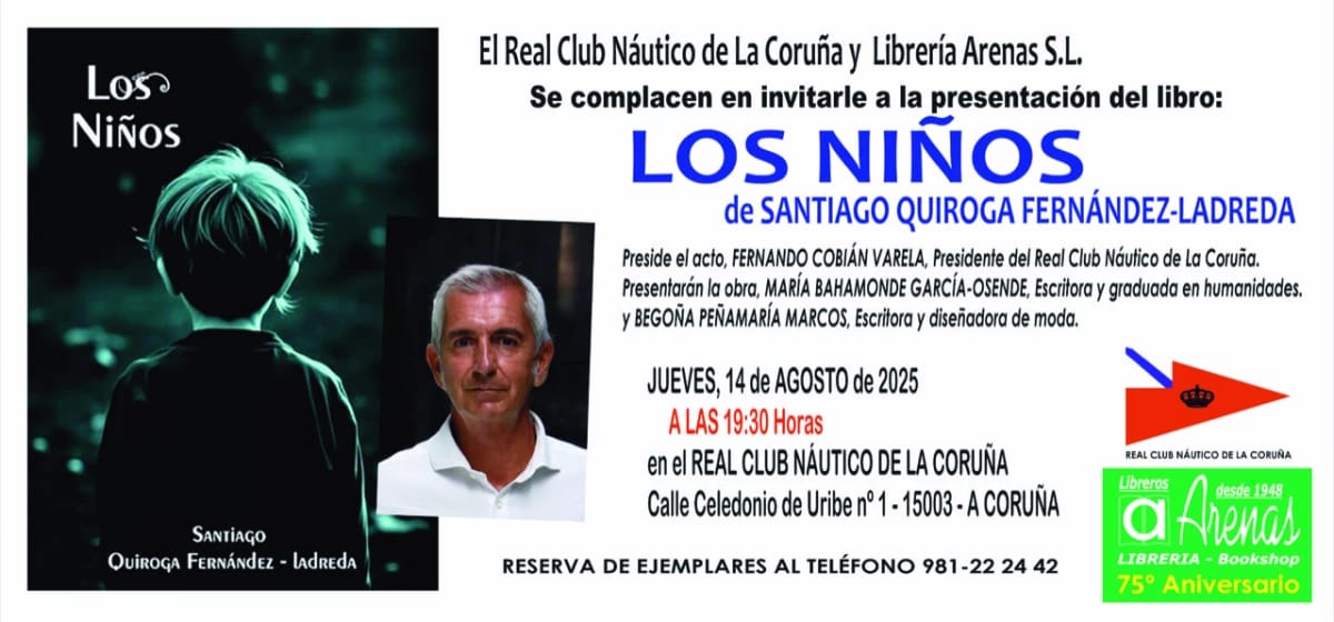 Presentación del libro 'Los niños de Santiago Quiroga Fernández-Ladreda'