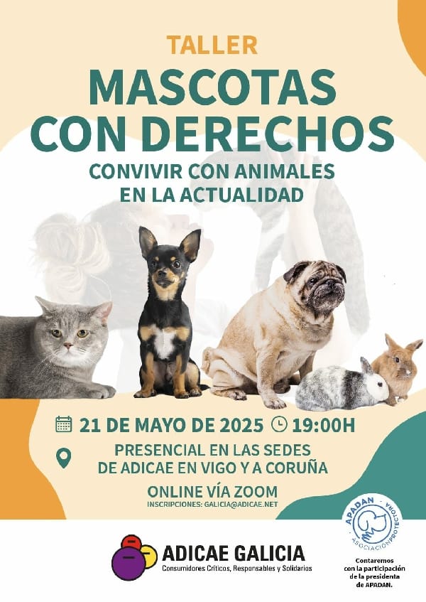 Taller Mascotas con Derechos: Convivir con Animales Hoy