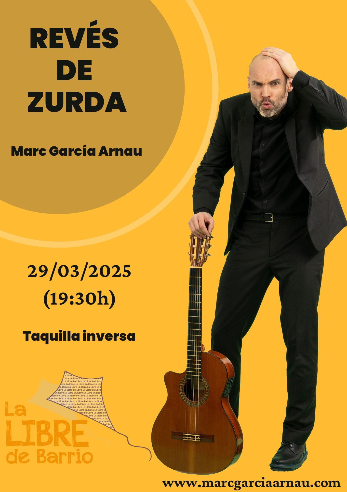 Revés de zurda en La Libre de Barrio de Marc García