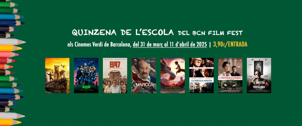 LA QUINZENA DE L’ESCOLA DEL BCN FILM FEST