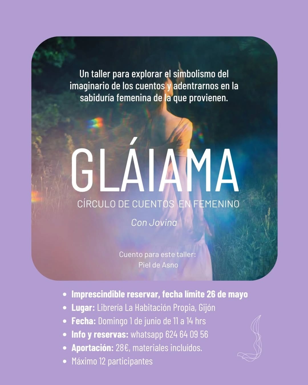 GLÁIAMA, CÍRCULO DE CUENTOS