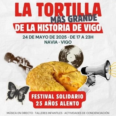 La Tortilla Más Grande de la Historia de Vigo