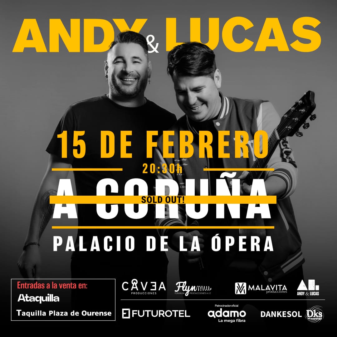 Andy & Lucas en concierto