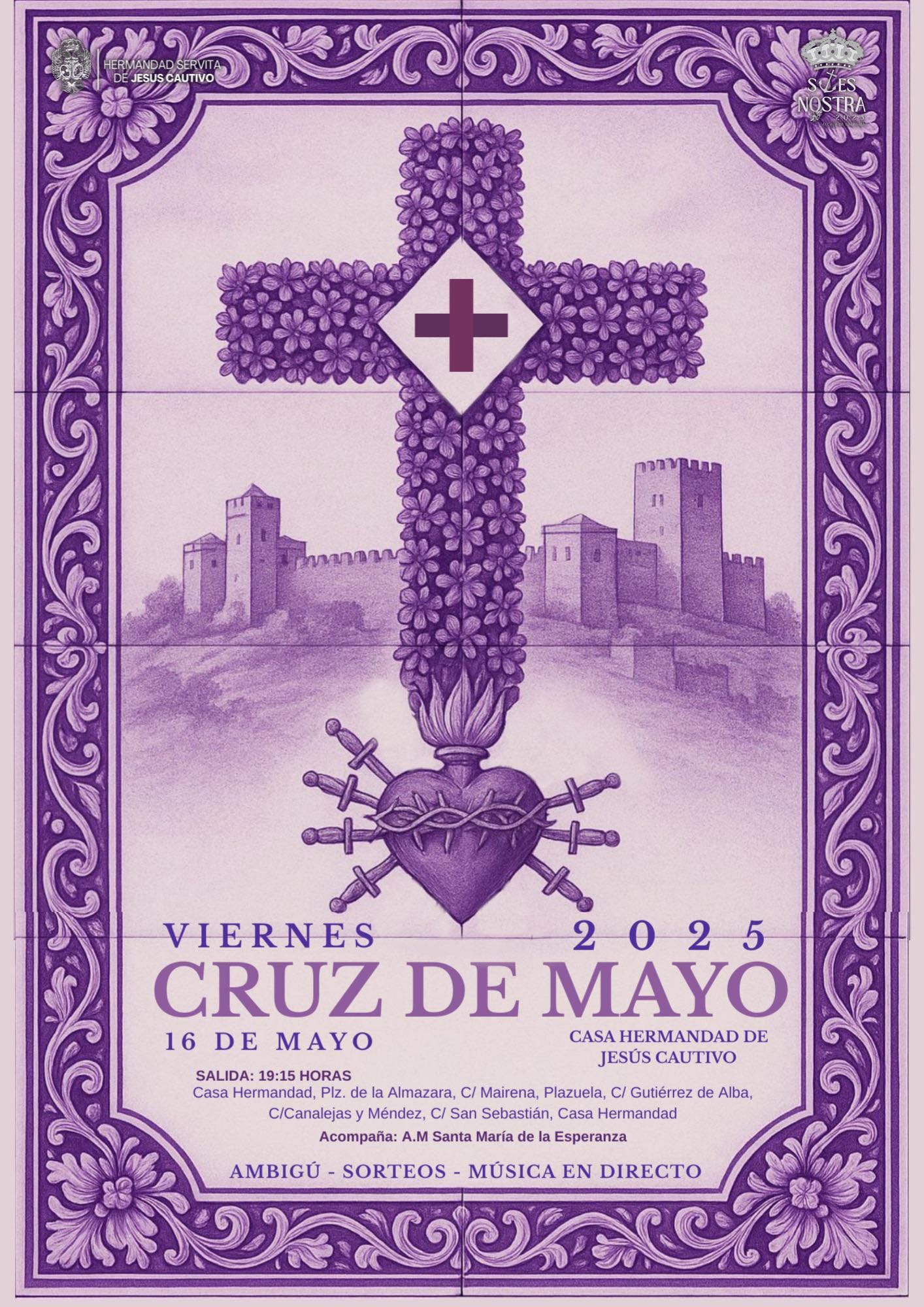 Cruz de Mayo: Hermandad de Jesús Cautivo
