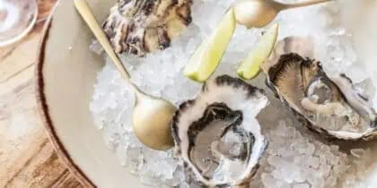 Exquisite menu to share at Oyster Ibiza