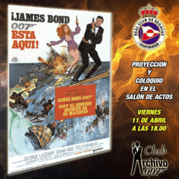 “007: Al servicio secreto de Su Majestad”, proyección y coloquio