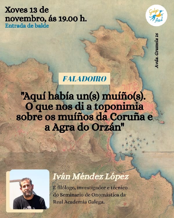 Los nombres de las calles de la Agra do Orzán