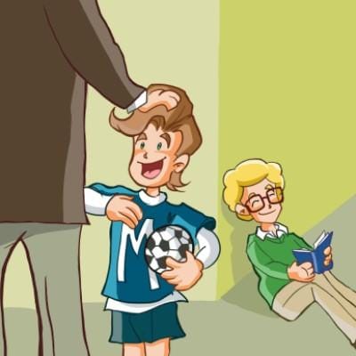 Presentación del libro "Matildo y Carmeno ¿Jugamos a la lucha?"