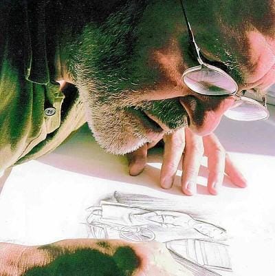 Exposición de ilustraciones de Javier Serrano