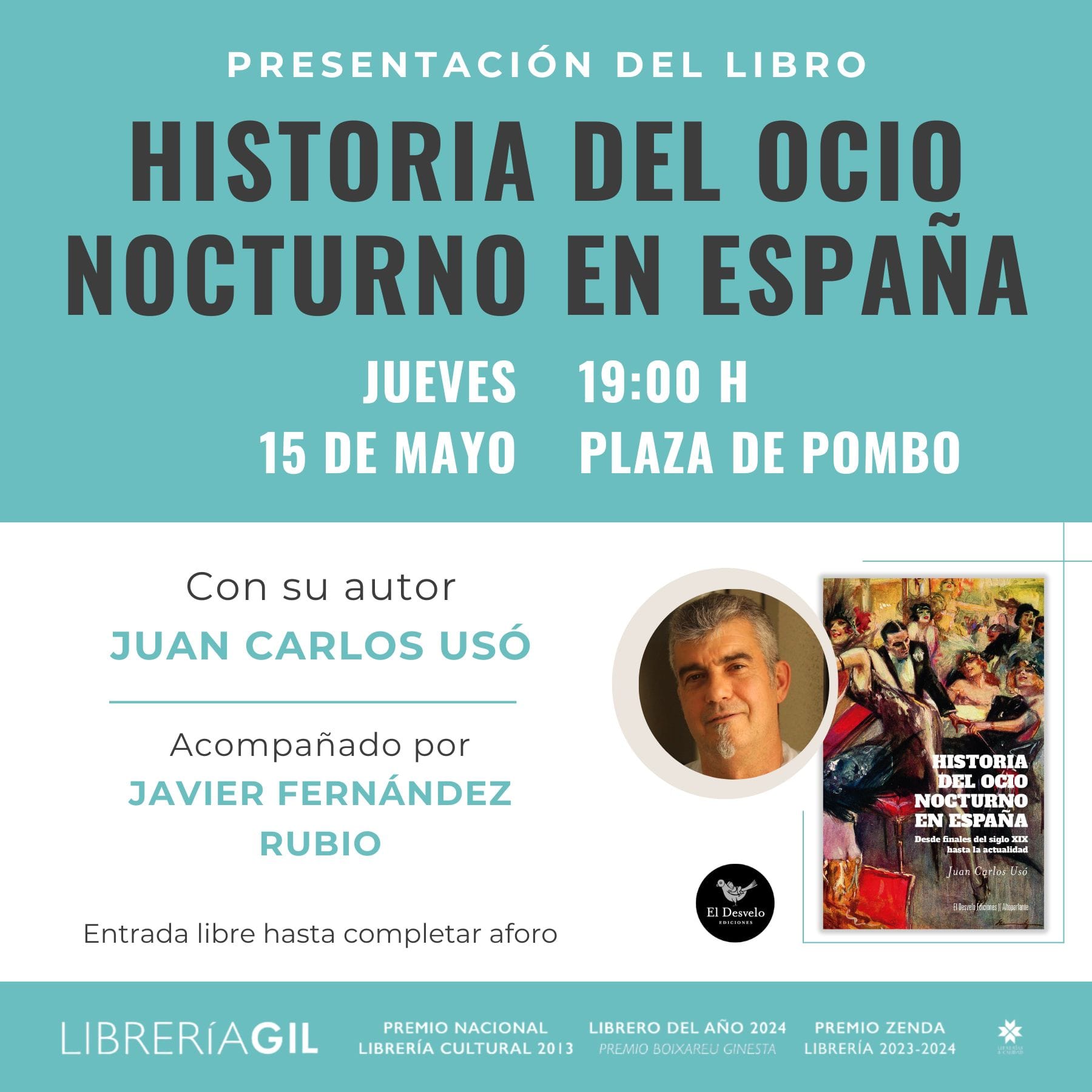 Presentación de "Historia del ocio nocturno en España"