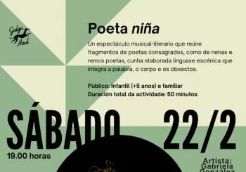 Niña poeta (teatro, danza e poesía)