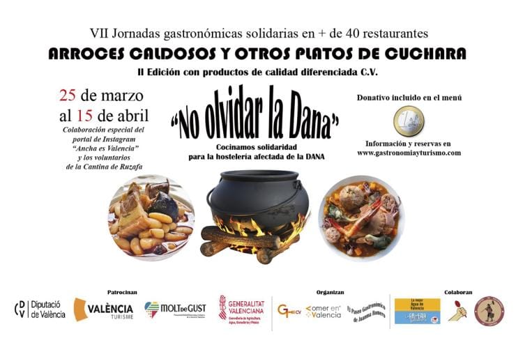 Jornadas Gastronómicas «Arroces caldosos y otros platos de cuchara»