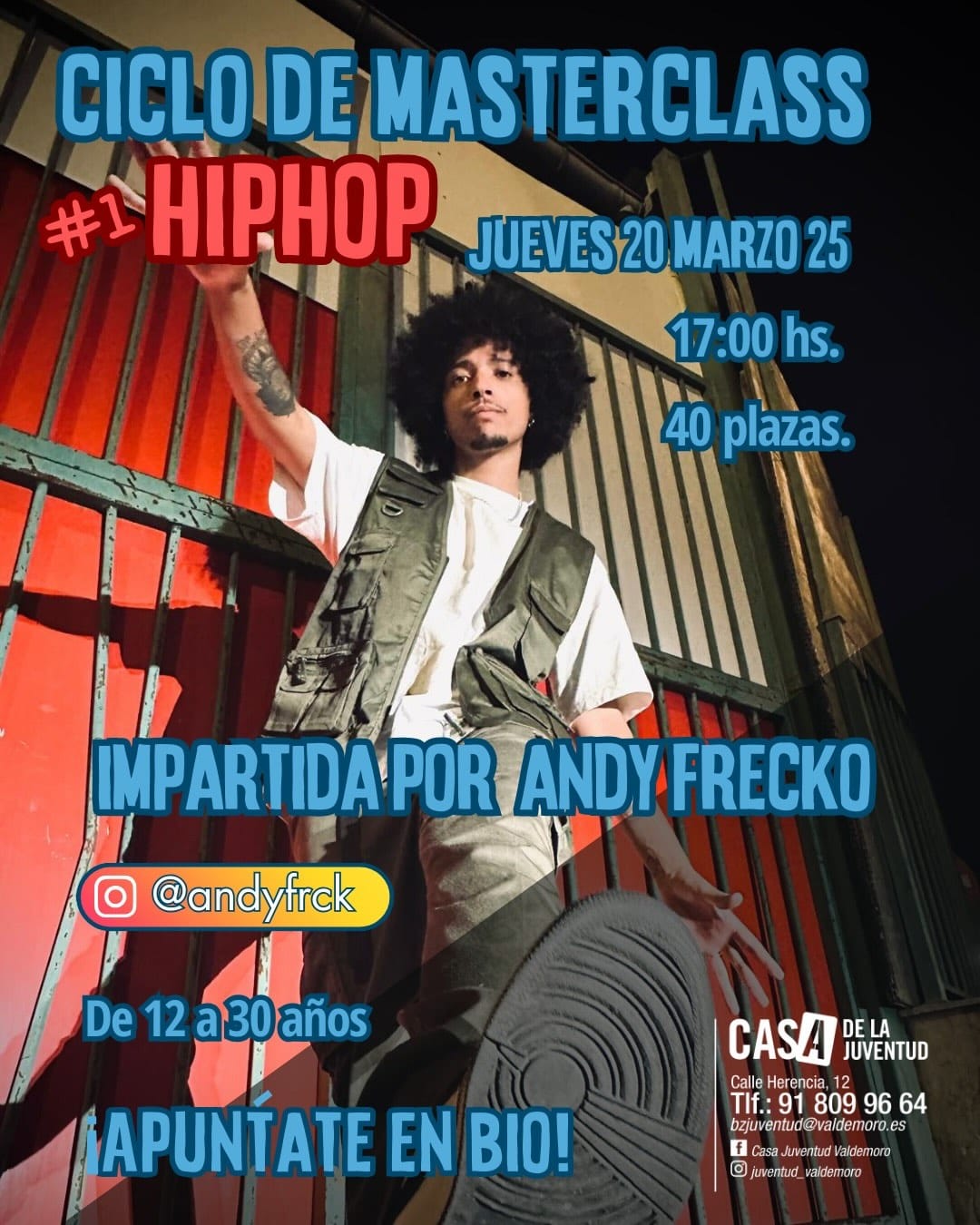Master Class de Baile Hip Hop
