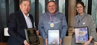 Recepción a Jaime Blanco, campeón de 4 Wall Paddleball