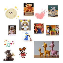 Fiesta de pijamas para peluches, muñecas y muñecos