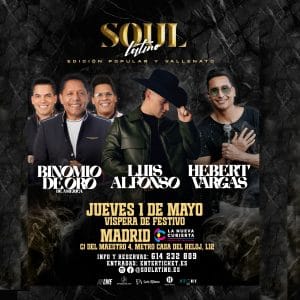 SOUL LATINO EDICION POPULAR Y VALLENATO