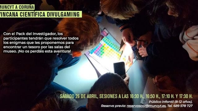Yincana científica Divulgaming