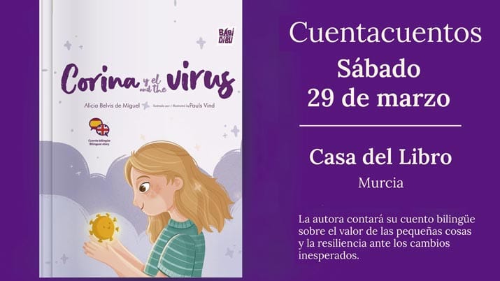 Cuentacuentos bilingüe: Corina y el virus